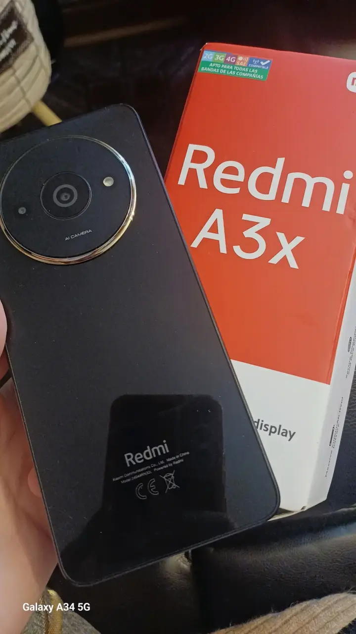 Celular Redmi A3x negro - 1
