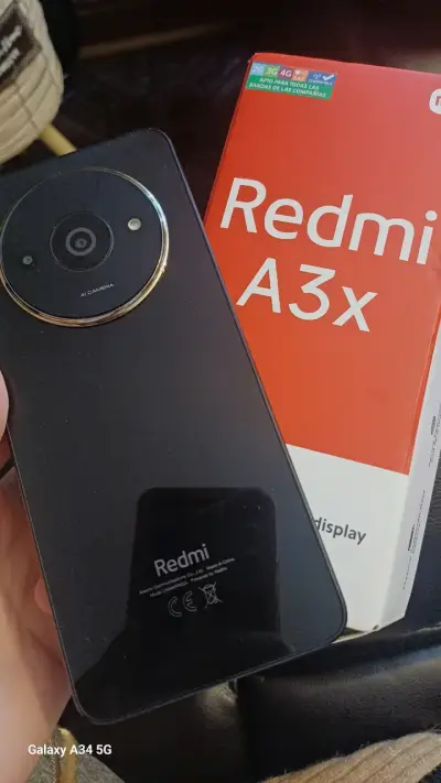 Celular Redmi A3x negro - miniatura 1