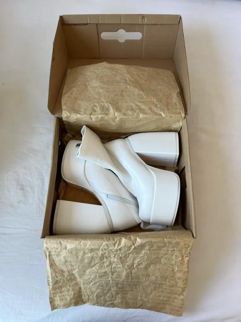 Botas blancas plataforma C/MORAN - 1