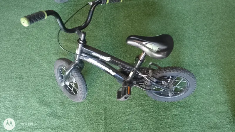 Bicicleta infantil de balance negro - 2