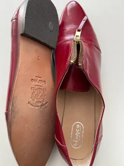 Zapatos rojos con cierre marca Bianco - miniatura 2