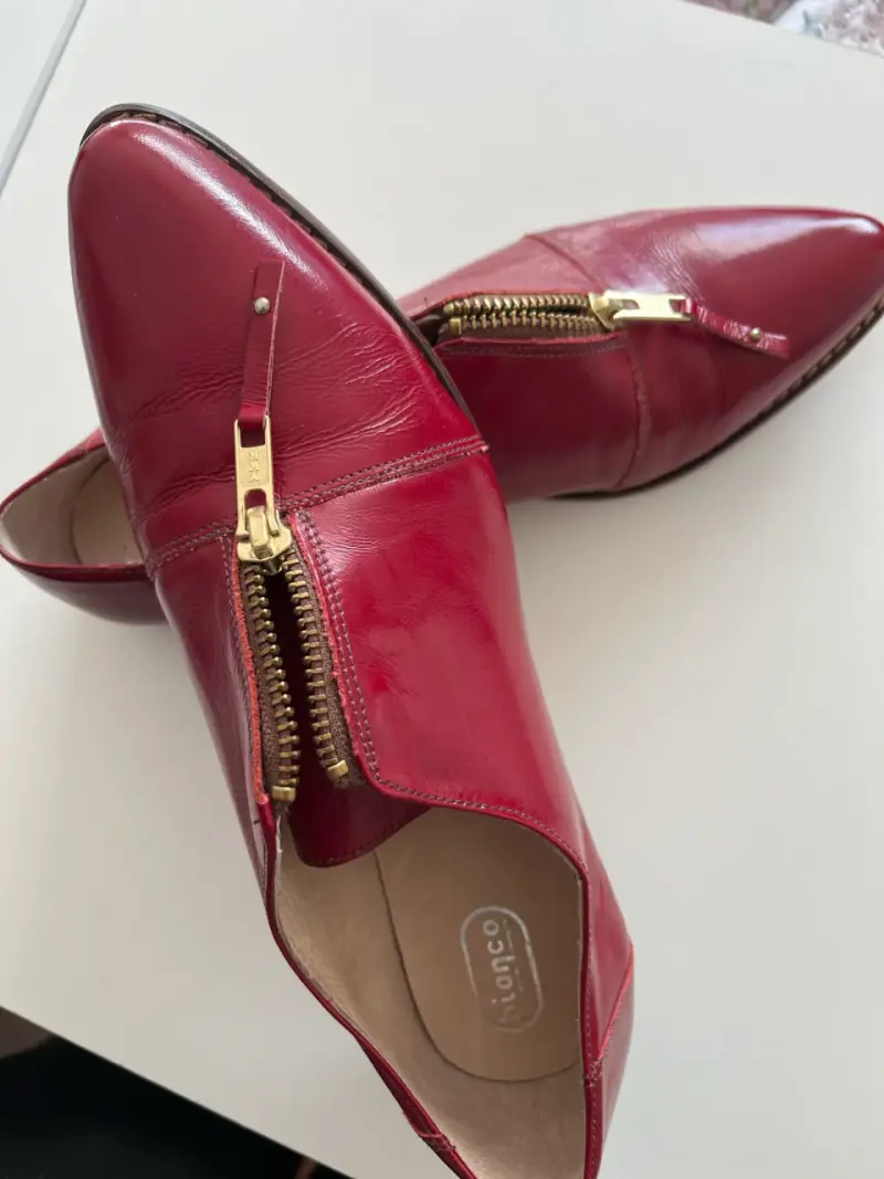 Zapatos rojos con cierre marca Bianco - 3