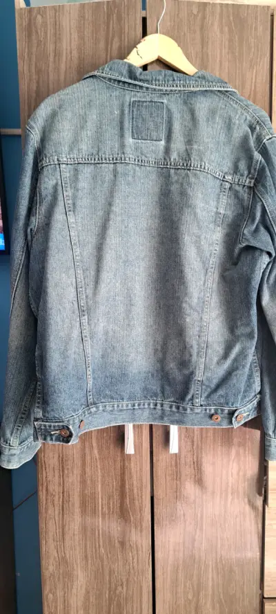 Chaqueta de mezclilla azul - miniatura 2