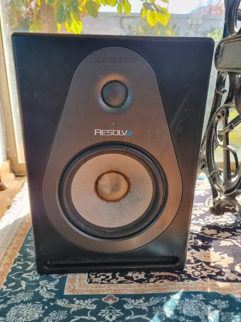 Parlantes (el par) samson resolv SE8 con subwoofer - 2