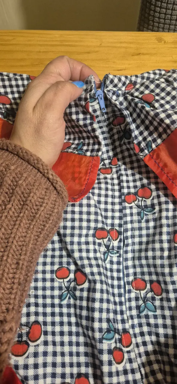 Vestido de huasa estampado talla 14 - 2