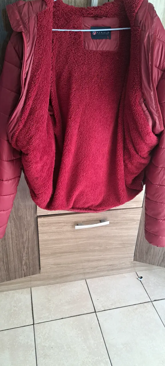 Chaqueta acolchada roja - 2