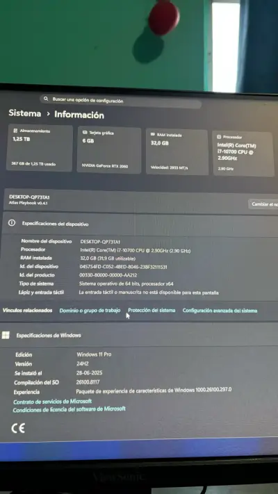 PC Gamer con iluminación RGB - miniatura 5