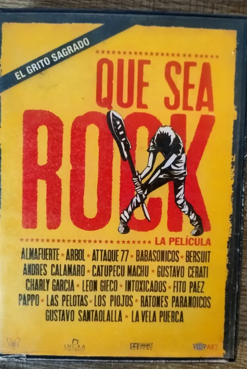 DVD "Que sea rock"