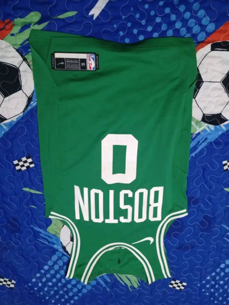 Camiseta de básquetbol verde Boston - 1