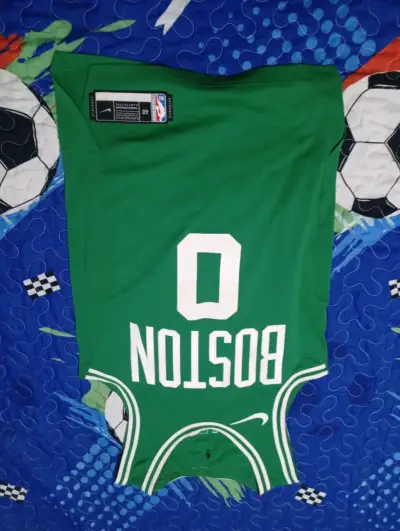Camiseta de básquetbol verde Boston - miniatura 1
