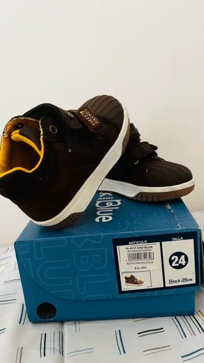 Botines niños chocolate 24 - miniatura 2
