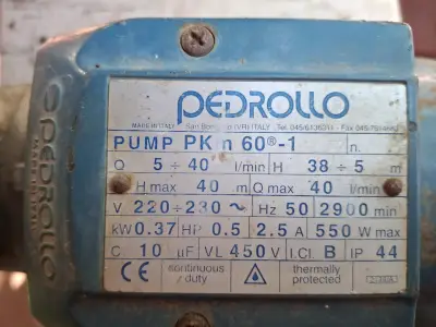 Bomba de agua Pedrollo PKm 60-1 - miniatura 1