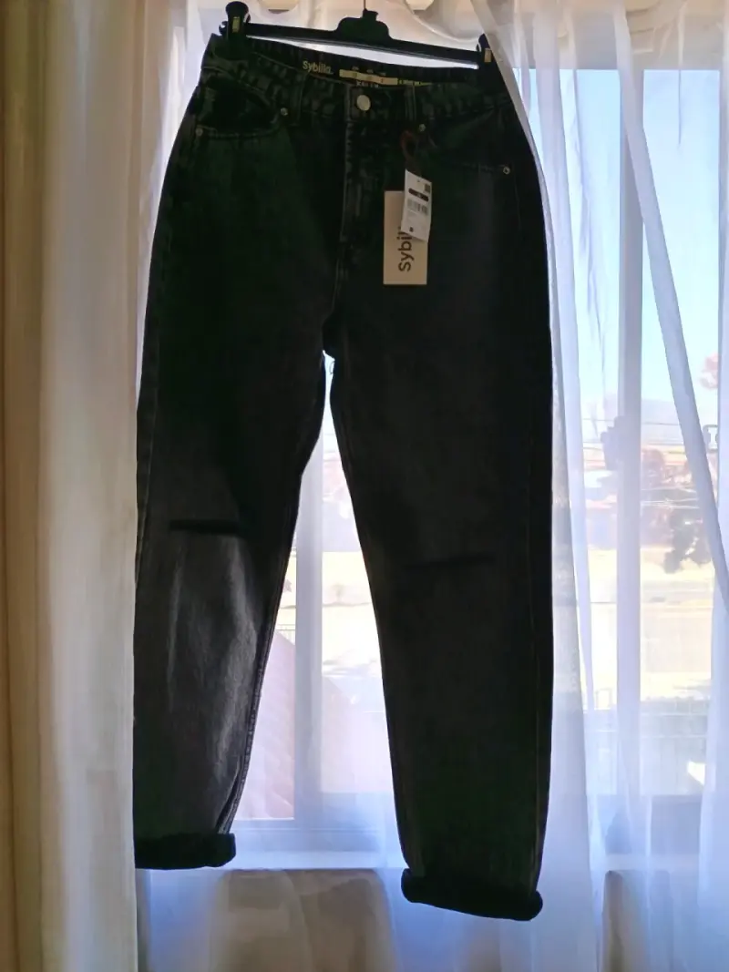 Jeans negros Sybilla nuevos - 1