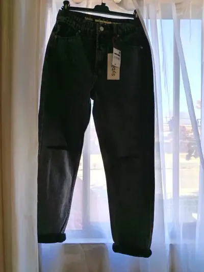 Jeans negros Sybilla nuevos - miniatura 1
