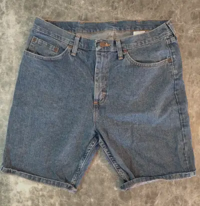 Shorts de mezclilla azul - miniatura 1