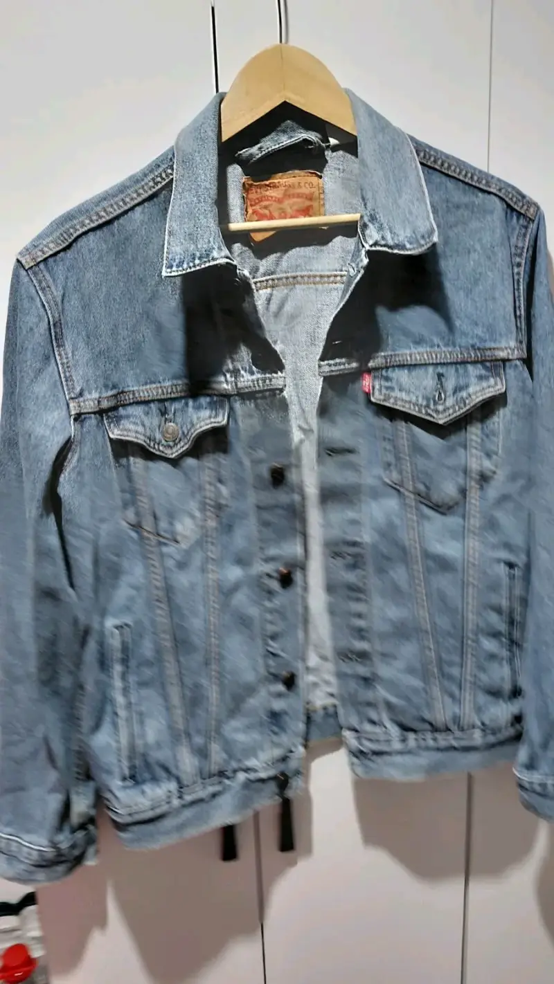 Chaqueta de mezclilla azul - 2