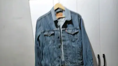 Chaqueta de mezclilla azul - miniatura 4