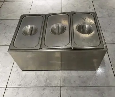 Contenedor inoxidable triple - miniatura 1