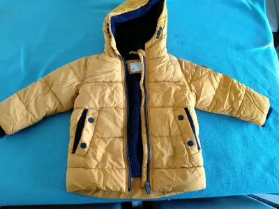 Chaqueta acolchada amarilla talla 2 - miniatura 1