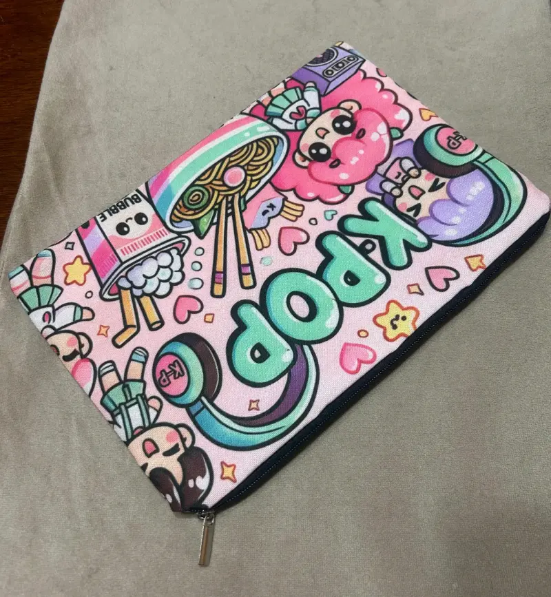 Estuche KPOP diseño colorido - 2
