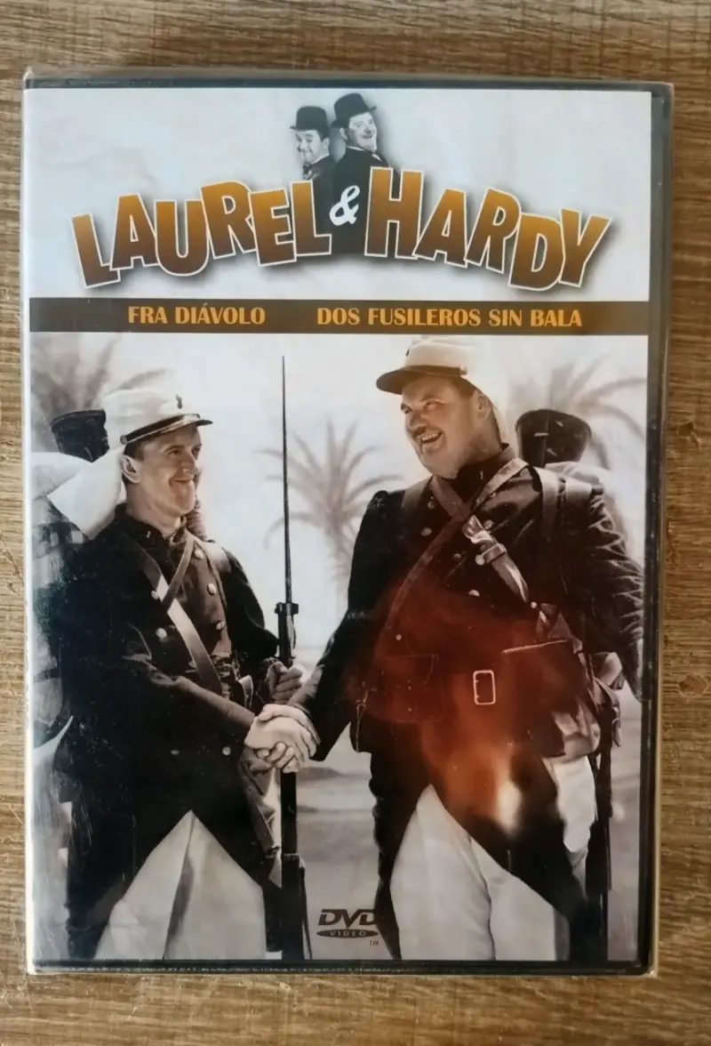 DVD Laurel & Hardy.