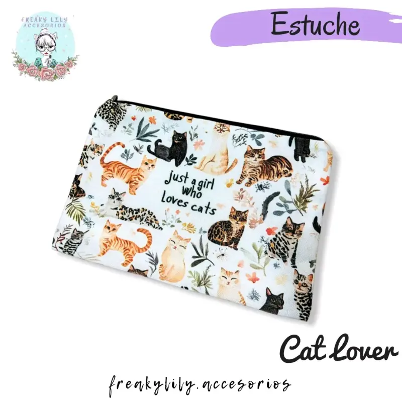 Estuche Cat Lover