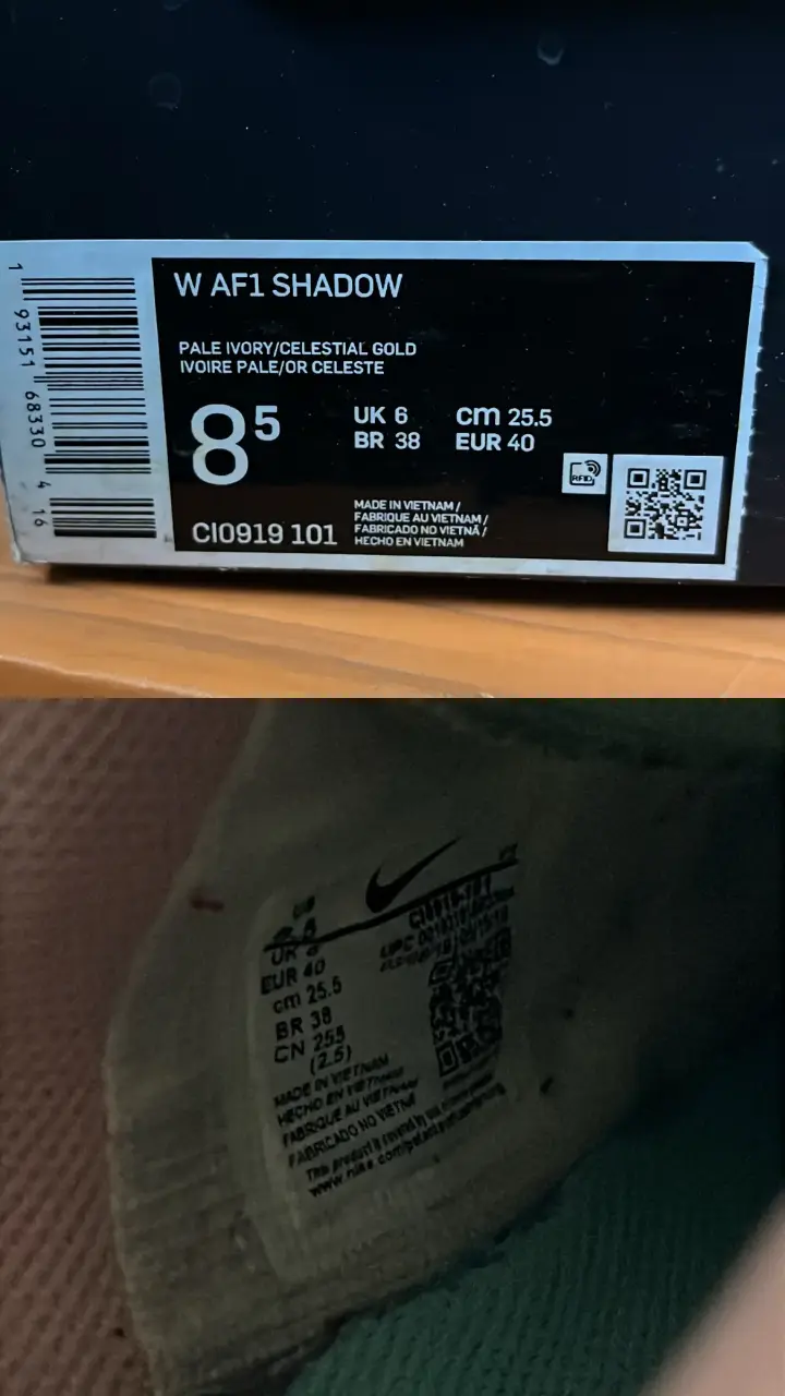 Zapatillas NIKE W AF1 SHADOW - 6
