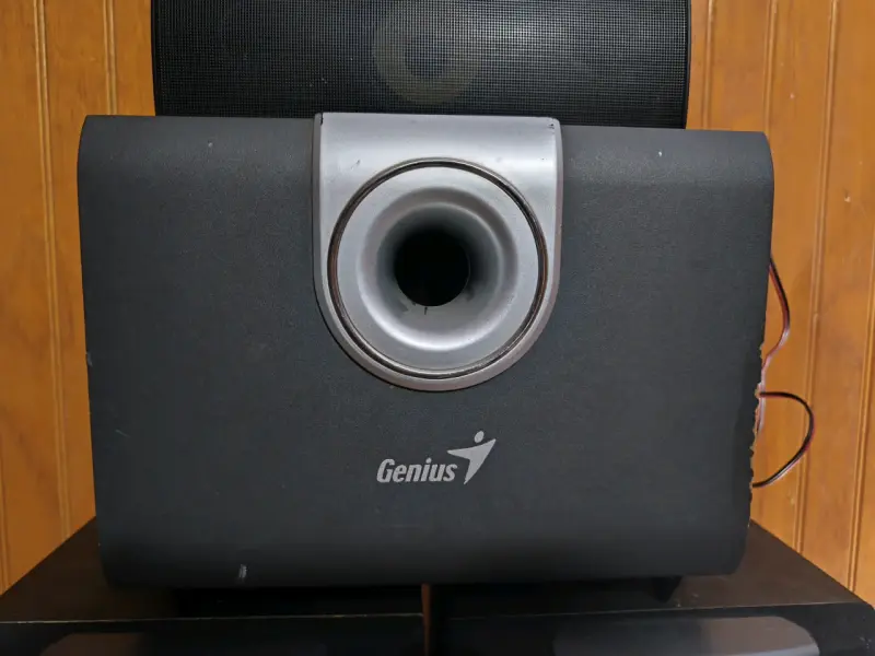Parlante Genius subwoofer - 1