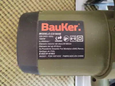 Sierra circular Bauker 1800W - miniatura 4