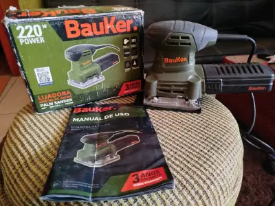 Lijadora orbital Bauker 220W - miniatura 1