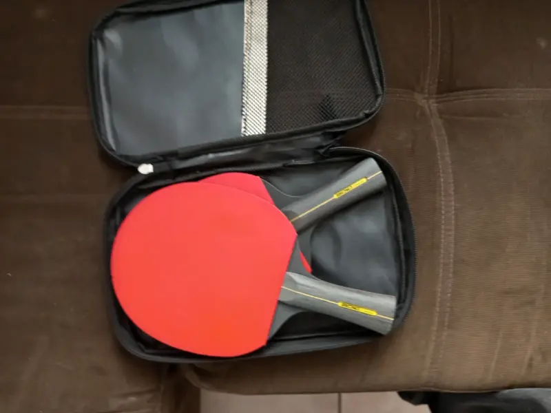 Set de paletas de ping pong en estuche