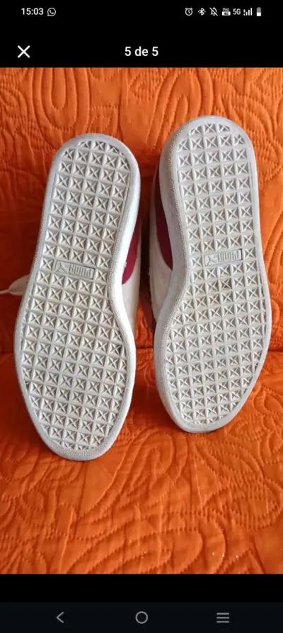 Zapatillas deportivas blancas - miniatura 1