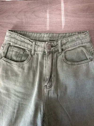 Jeans verdes para mujer - miniatura 1