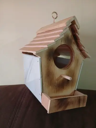 Casita de aves de madera - miniatura 3