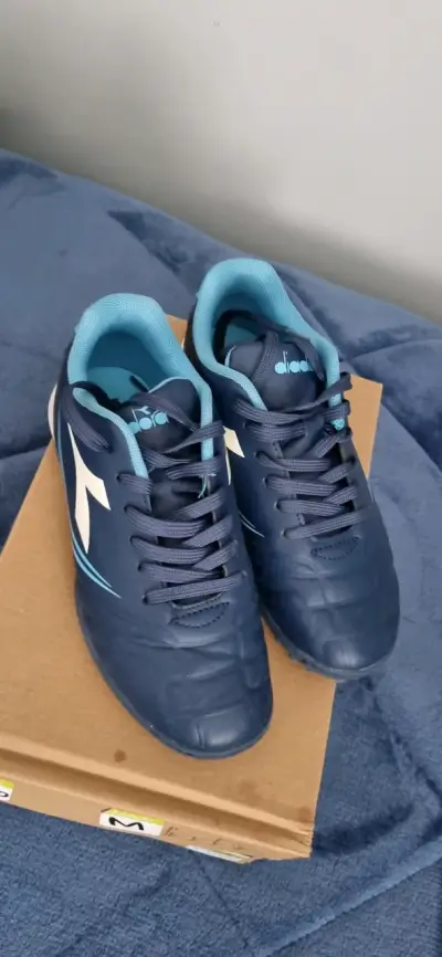 Zapatillas deportivas azul oscuro - miniatura 1