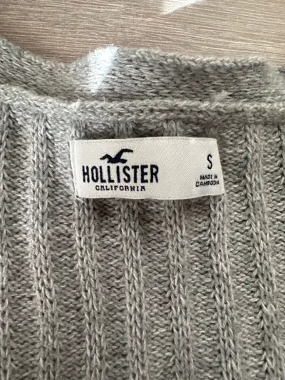 Cardigan gris mujer talla S - miniatura 2
