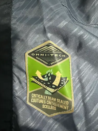 Chaqueta impermeable Columbia negra - miniatura 5