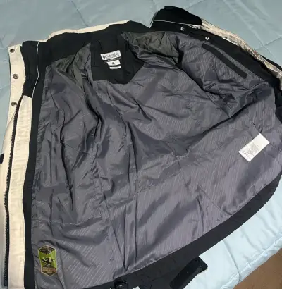Chaqueta impermeable Columbia negra - miniatura 6