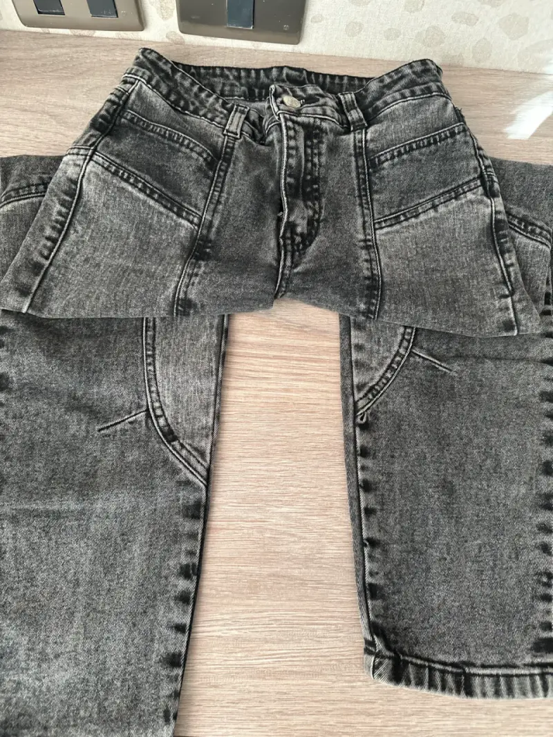 Jeans gris lavado marca Rupha - 3