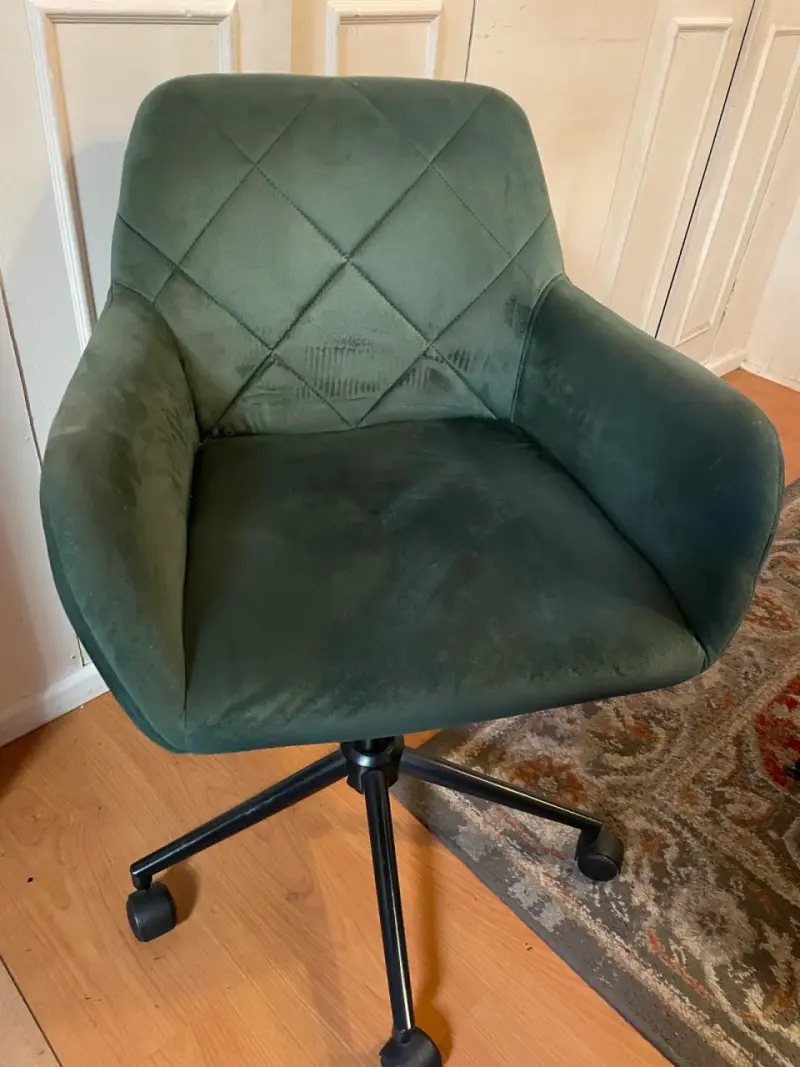 Silla escritorio verde oscura