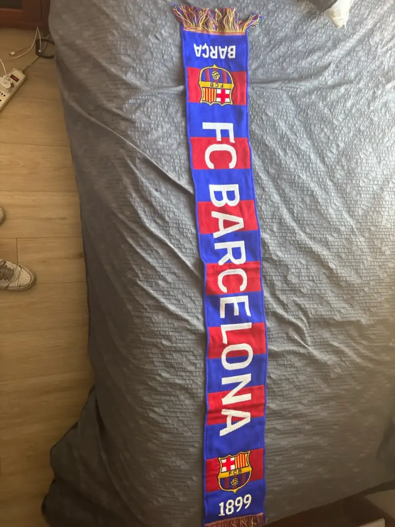 Bufanda FC Barcelona azul y roja - 1