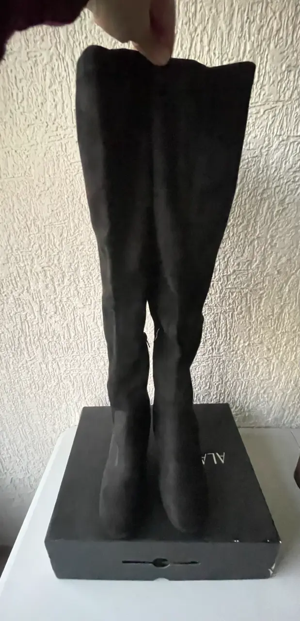 Botas negras altas Alaniz - 1
