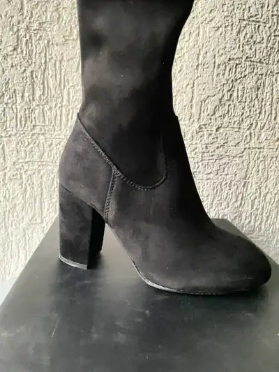 Botas negras altas Alaniz - miniatura 2