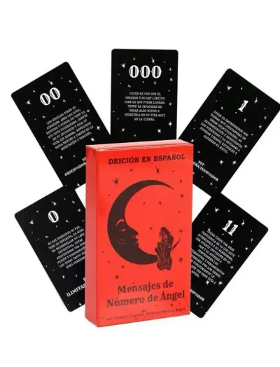 Cartas Mensajes de Número de Ángel + mantel bolso - miniatura 1