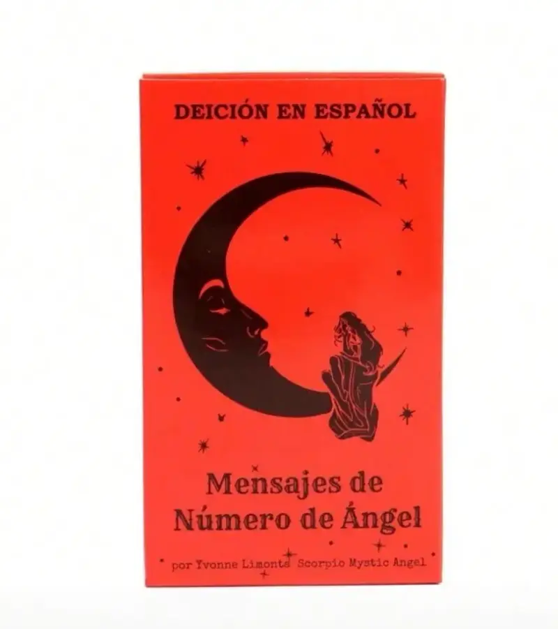 Cartas Mensajes de Número de Ángel + mantel bolso - 2