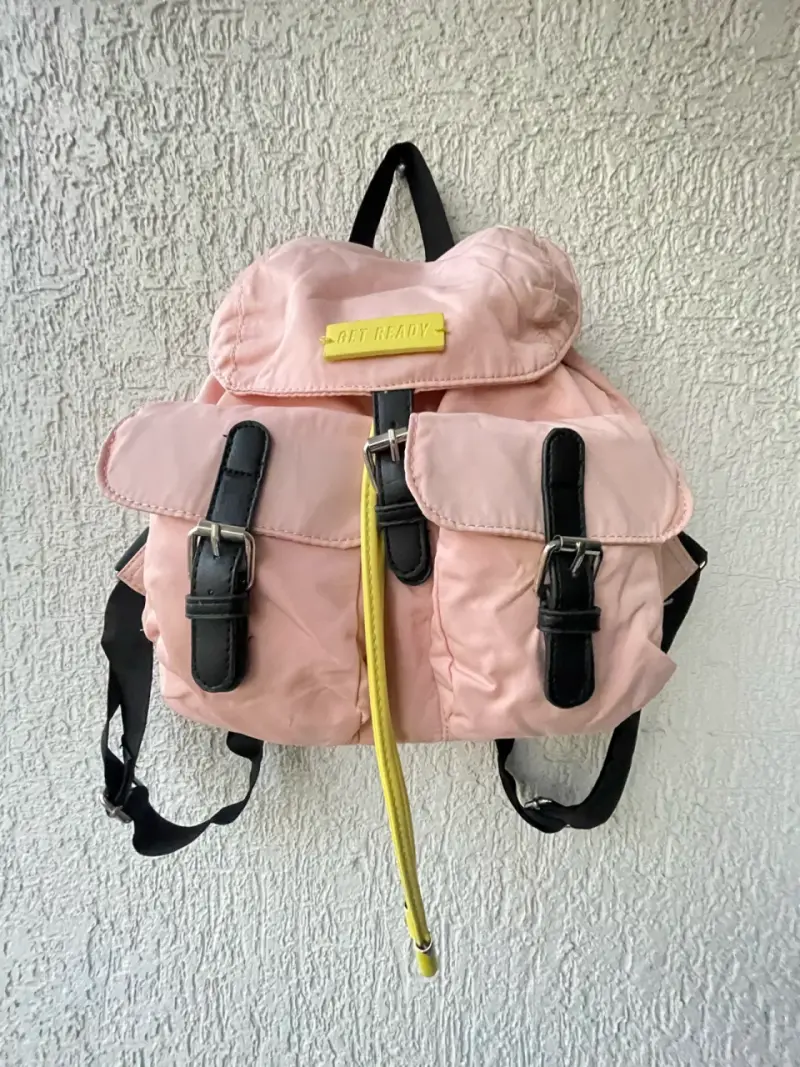Mochila rosa