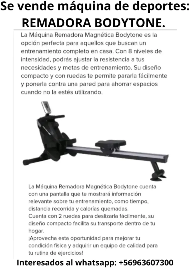 Máquina Remadora Bodytone - 1