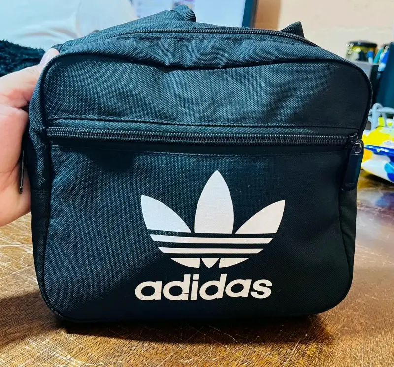 Bolso pequeño negro Adidas - 1