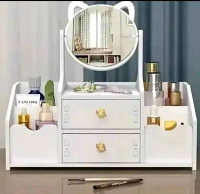 Organizador de maquillaje blanco - miniatura 1
