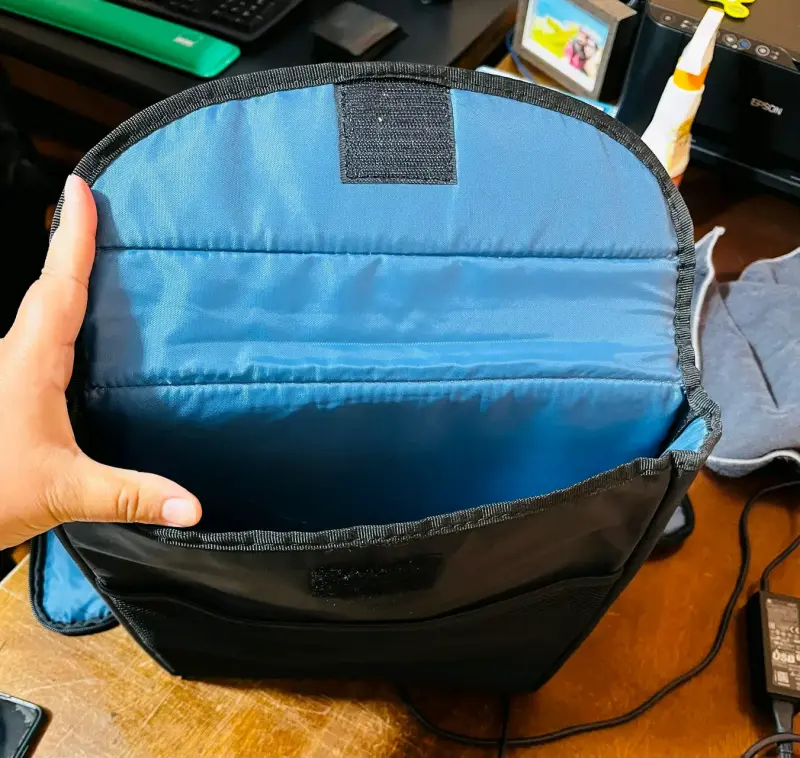 Maletín porta laptop negro Michael Graves - 4